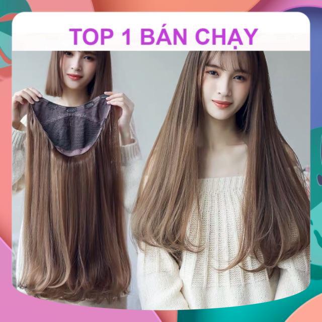 KẸP TÓC GIẢ CHỮ U CỤP ĐUÔI ĐIỆU ĐÀ SIÊU DÀY CHUYÊN SỈ