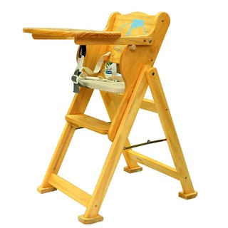 Ghế ăn dặm bằng gỗ cho bé hãng IQ Toys