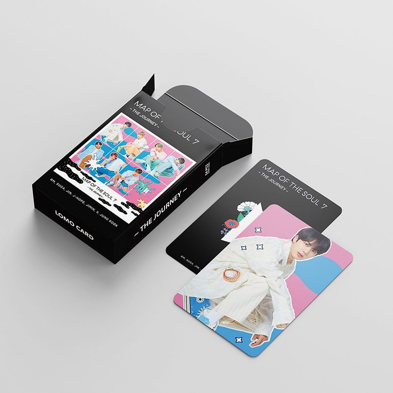 Set 54 Thẻ Hình Lomo Nhóm Nhạc Bts Kèm 7 Tấm Card Nhỏ | BigBuy360 - bigbuy360.vn