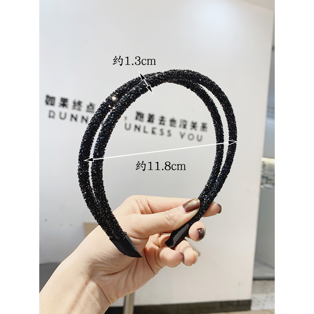 Cài tóc đính đá phong cách Hàn Quốc thời trang thanh lịch cho nữ