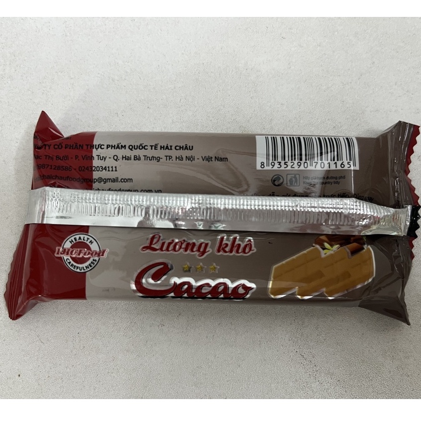 Lương khô Ca cao Hải Châu Quốc Tế thanh 65g