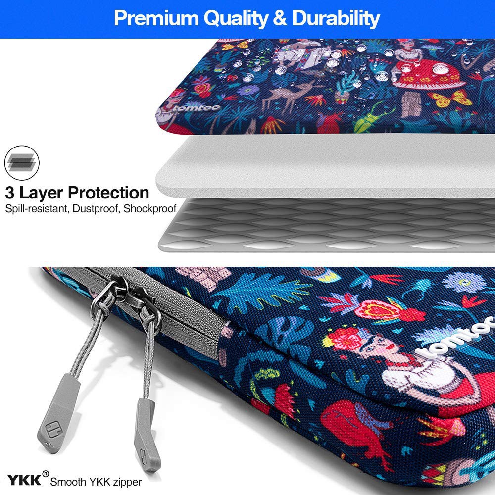 Túi Chống Sốc Tomtoc Style Macbook - Surface 13.3inch Dazzling Blue - A18 | WebRaoVat - webraovat.net.vn