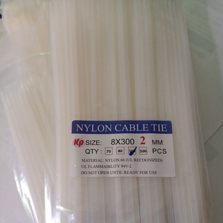 Dây rút trắng đen 5x300 . bảng 3li x 30cm