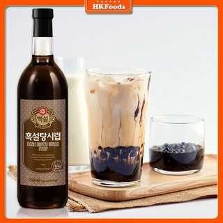 Nước Đường Đen Đậm Đặc Beksul - Nguyên Liệu Pha Trà Sữa Chai 750ml