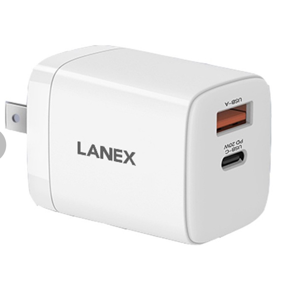 Cốc sạc nhanh Lanex LCT - P07A 3.0A 20W, nhựa PC, tương thích nhiều thiết bị
