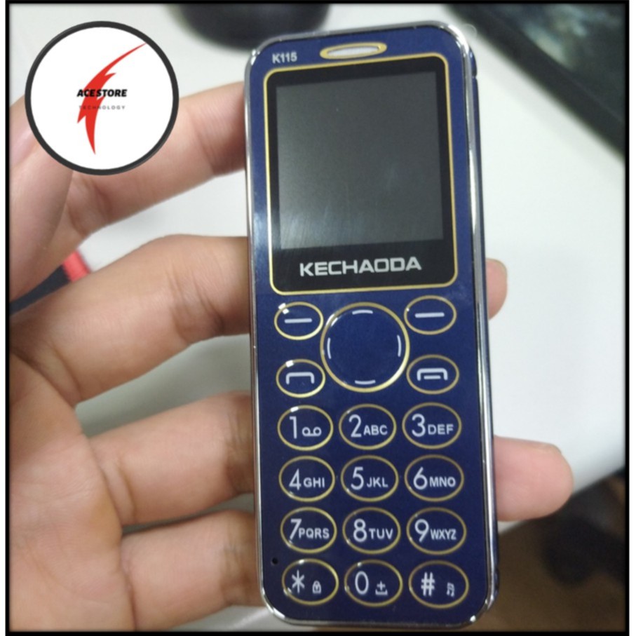 Điện thoại mini siêu mỏng Kechaoda K115 🍁 FREESHIP 🍁 2 sim 3 sóng siêu nhỏ gọn, siêu đẹp, full box - BH 12 tháng | BigBuy360 - bigbuy360.vn