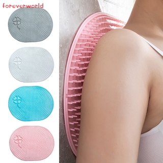Dụng cụ chà lưng khi tắm chất liệu silicone gắn tường tiện lợi