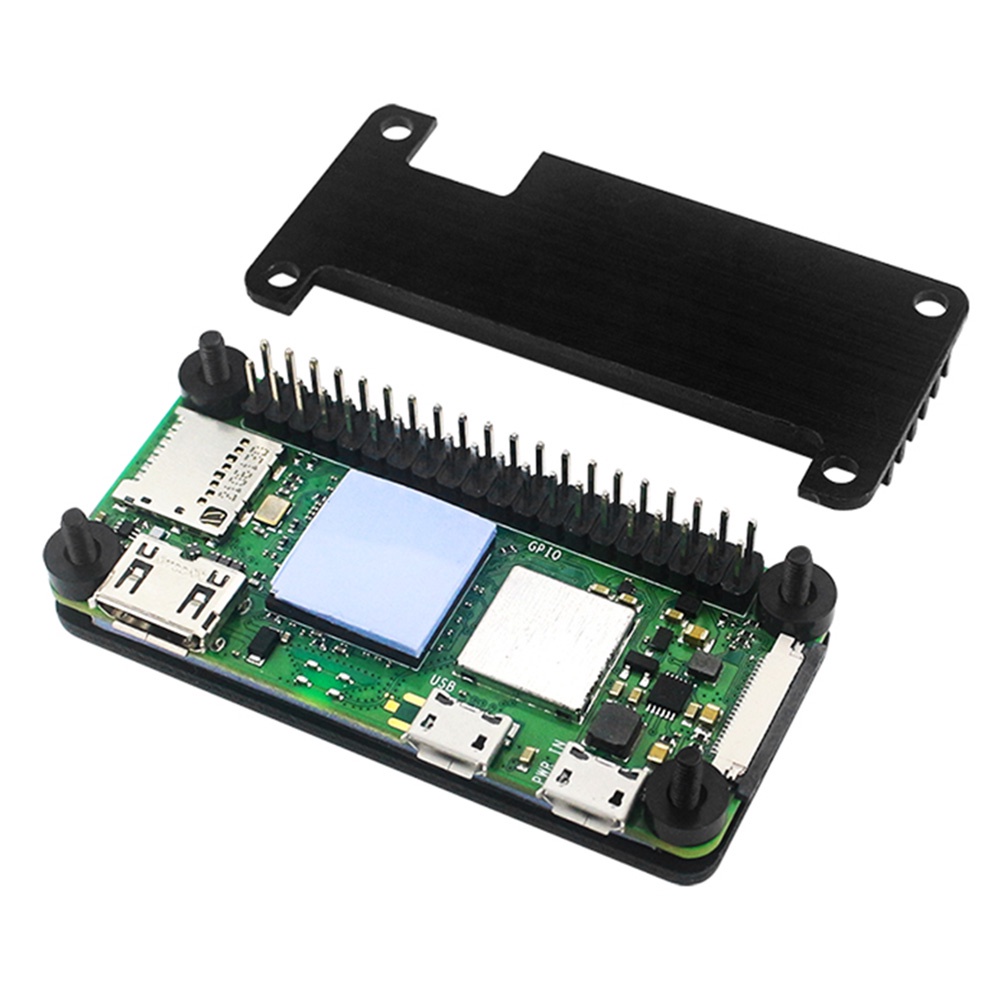 Vỏ bọc mạch gắn PCBFUN bằng nhôm 2W có đầu ghim dành cho Raspberry Pi Zero