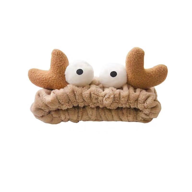 Băng đô cài tóc hình đôi mắt nhỏ đơn giản phong cách Hàn Quốc