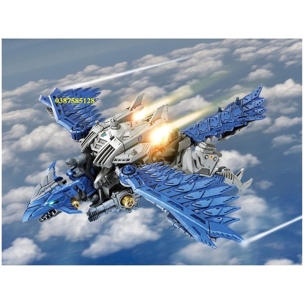 GHÉP HÌNH THÚ VƯƠNG ĐẠI CHIẾN ZOIDS. XUẤT XỨ TAKARA TOMY - NHẬT BẢN. MÃ SP ZW39 SONIC BIRD ZÓIDS