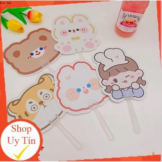 (Video Review) Quạt Nhựa Cầm Tay Kute Nhiều Mẫu Xinh