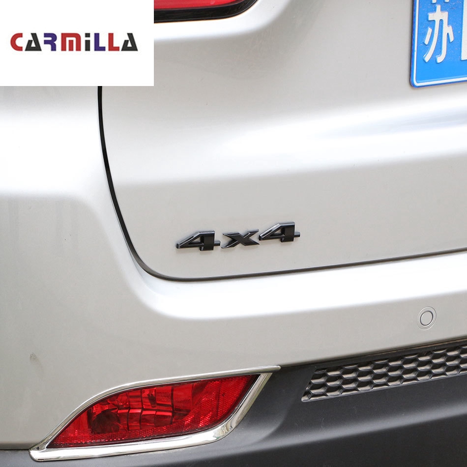 Miếng dán trang trí xe hơi logo 4x4 phổ biến cho Ford Toyota Honda Nissan Perodua Proton