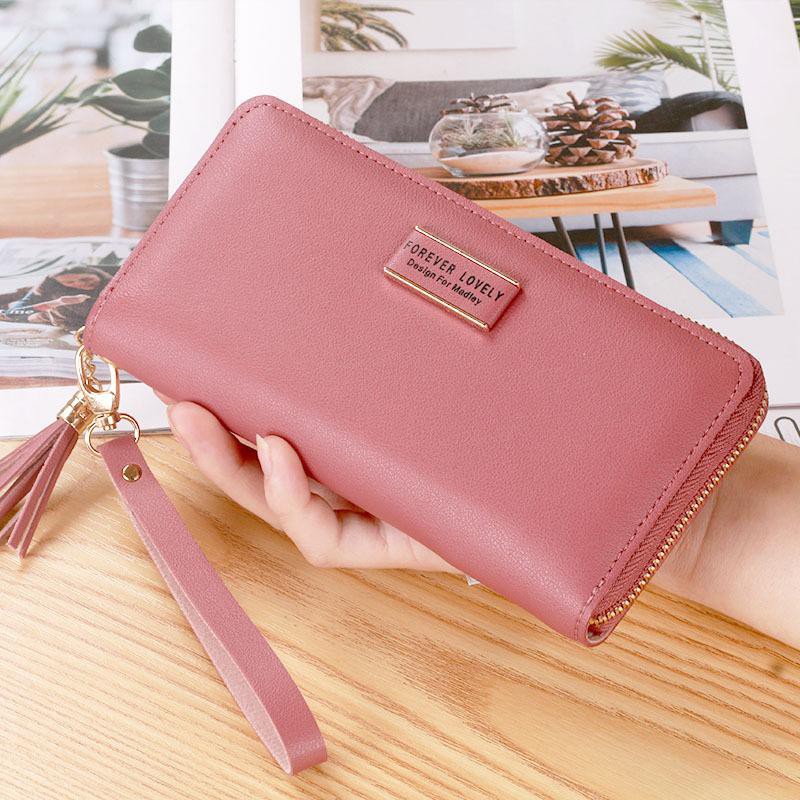 Bóp Ví Dài Nữ Cầm Tay FOREVER YOUNG Vuông Tua Đựng Thẻ 341 Siêu Hot | BigBuy360 - bigbuy360.vn