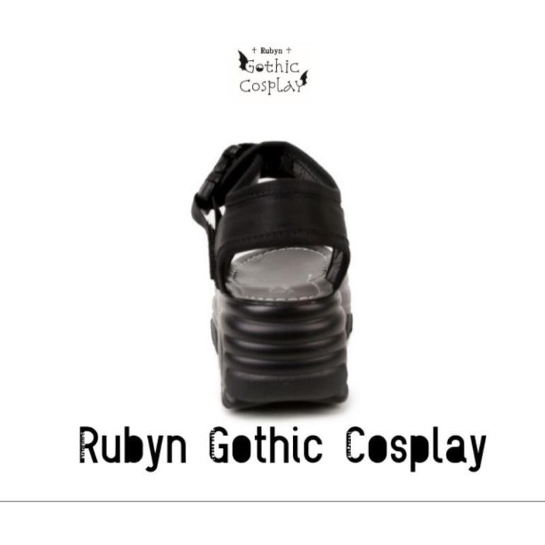 [Sẵn] 🔥 Giày Sandal đế cao 5,5cm, sandal cá tính ( Size 35 - 40 ) (Tài khoản Shopee duy nhất: gothic.cosplay ) -h91