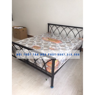 Giường sắt Tân Hóa Phát kiểu mới nhiều kích thước từ 1m đến 1m8