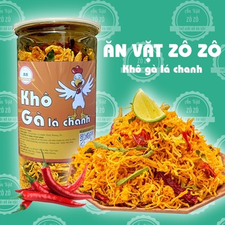 Khô gà lá chanh xé cay đậm vị - ăn vặt Zô Zô Đồ ăn vặt hà nội