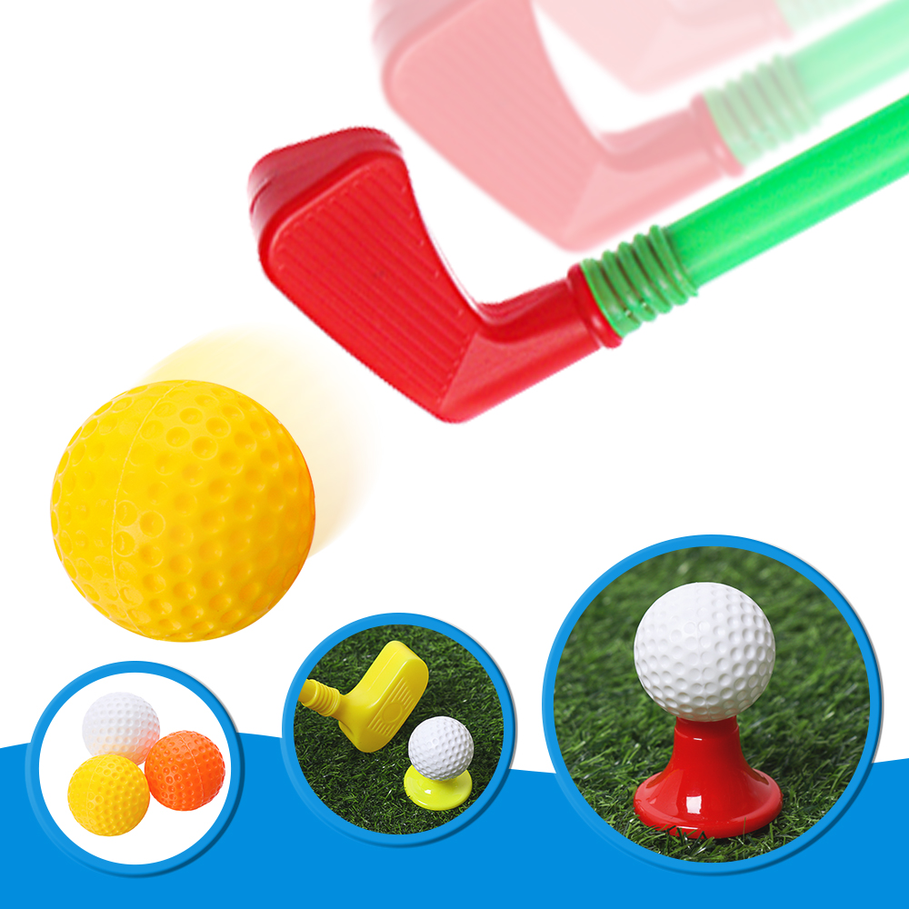 Set 9 Đồ Chơi Golf Trong Nhà Bằng Nhựa Cho Bé