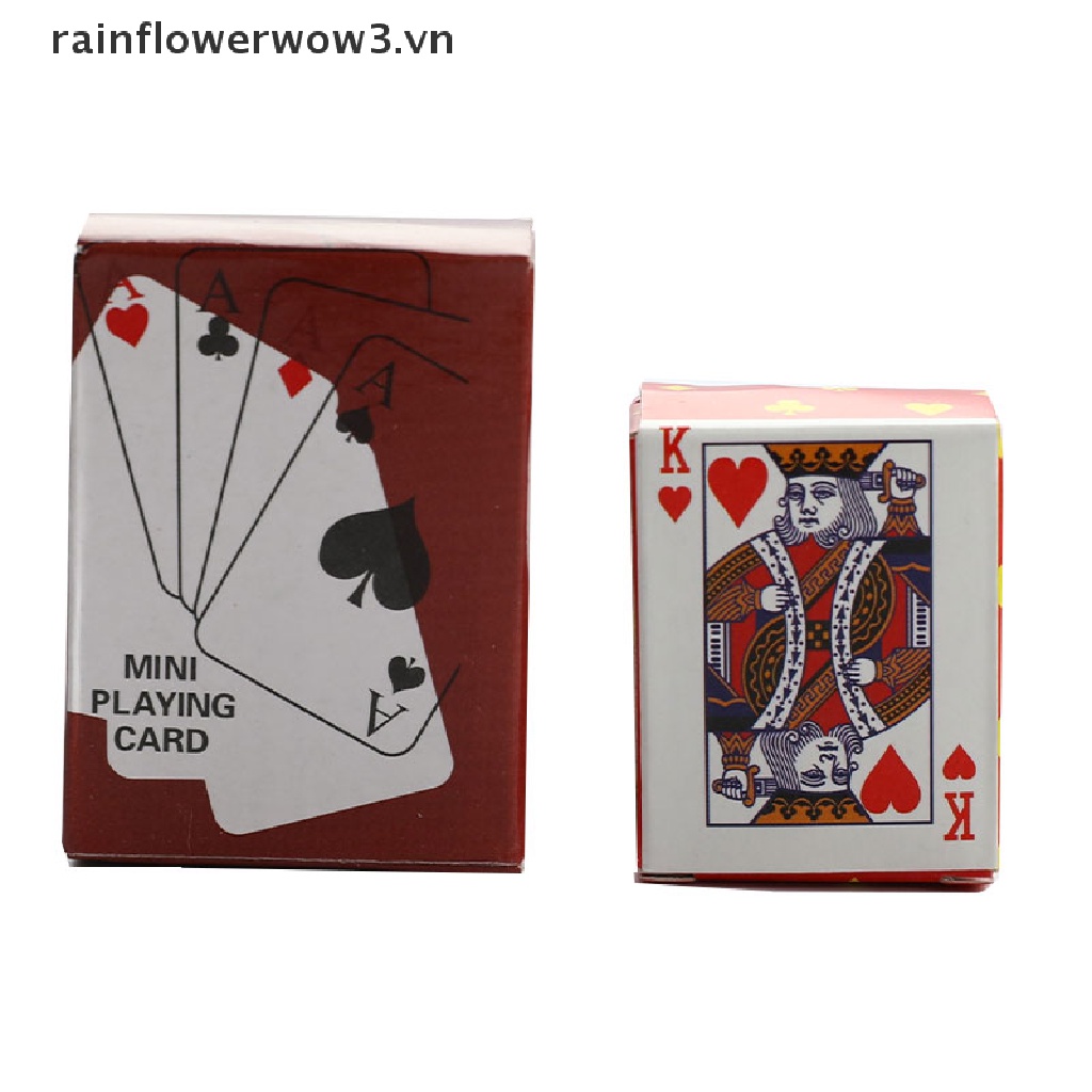 Búp Bê mini Hình Lá Bài poker Dễ Thương Xinh Xắn