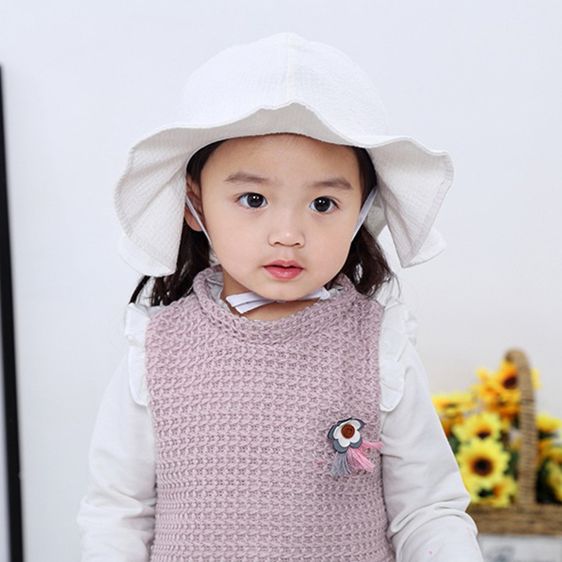 Mũ nhưng dạng xô vành rộng cho bé nhiều màu
