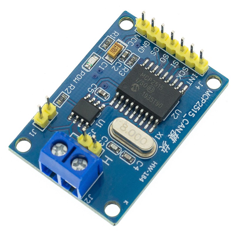 Mô Đun MCP2515 CAN Bus TJA1050 SPI Cho Bộ Điều Khiển 51 MCU ARM