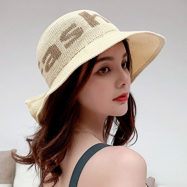 Mũ cói đi biển Fashion