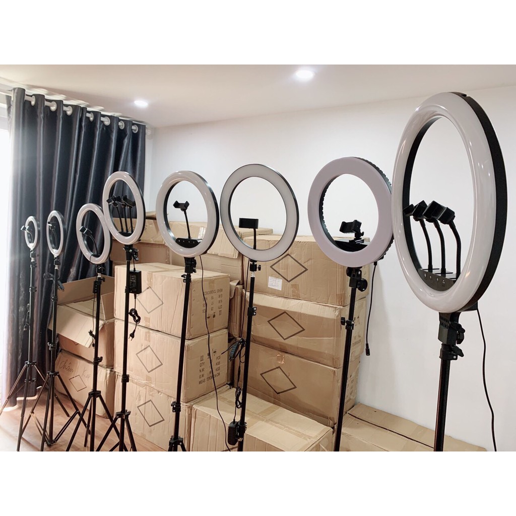 [BẢO HÀNH 12 THÁNG] Đèn Livestream Bán Hàng Kèm Giá Đỡ Full SIZE Cao Cấp Chuyên Dụng Cho Livetream Makeup | BigBuy360 - bigbuy360.vn