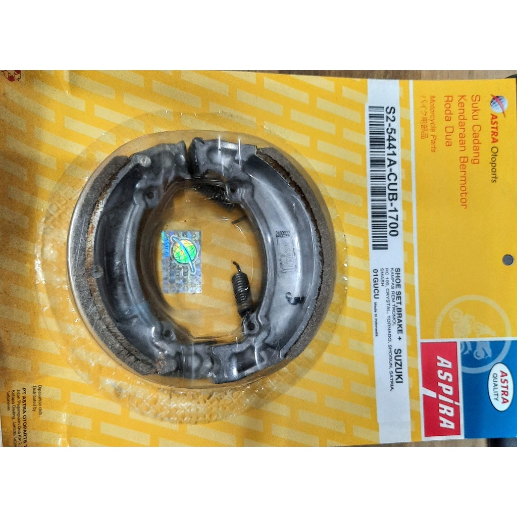Bố thắng  đùm chính hãng ASPIRA trước sau các dòng xe máy