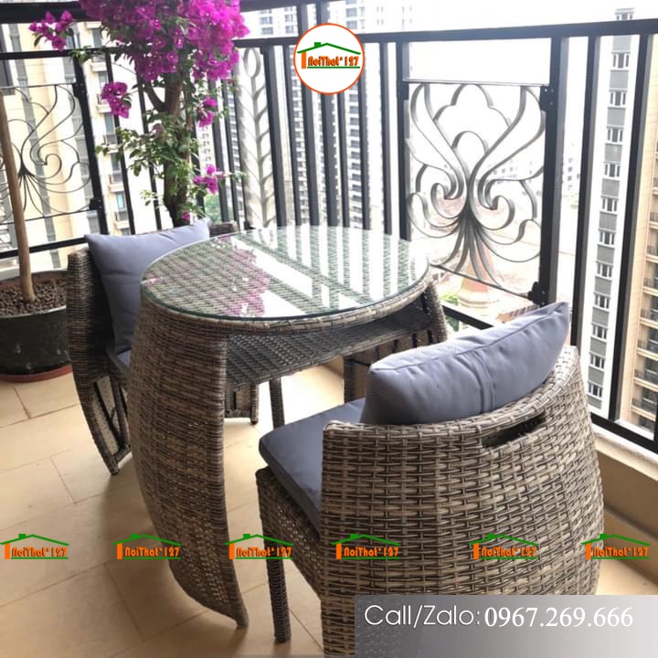 Bộ Bàn Ghế Trống Thông Minh Sân Vườn|Ban Công|Phòng Khách Trang Trí Nhà Cửa Đa Năng Tiện Lợi