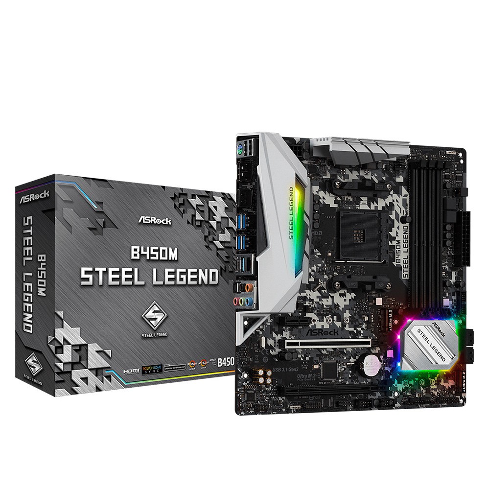 Main Asrock B450M Steel Legend