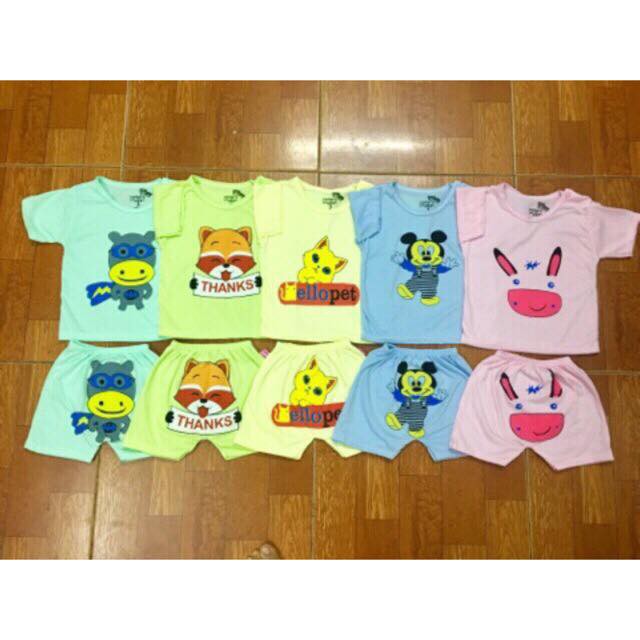 Bộ cộc tay cho bé