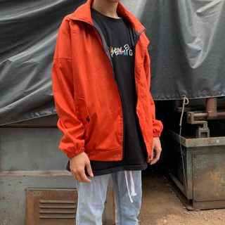 ÁO KHOÁC KAKI 2 LỚP CAM ĐẤT UNISEX