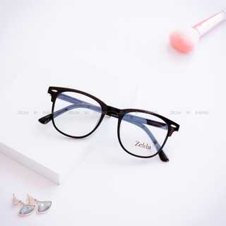 Gọng kính cận nữ, kính cận vuông , gọng cận nhựa dẻo Z30001