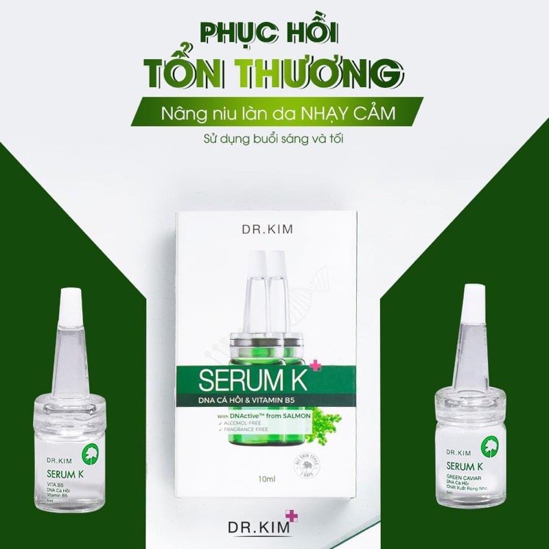 [ Chính Hãng ] Dr.Kim - Serum K phục hồi da nhiễm Corticoid