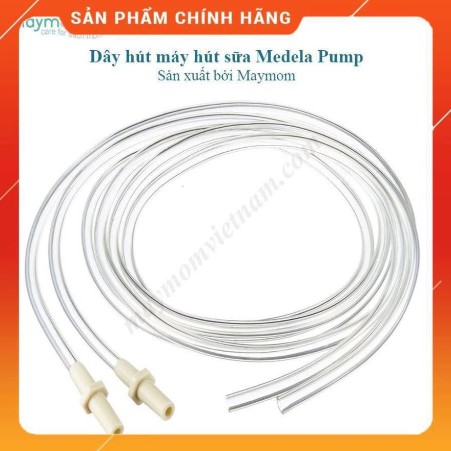 Dây nối hơi Máy Hút Sữa Tương Thích Máy Medela Pump Sản Xuất bởi Maymom [Giá Sập Sàn]