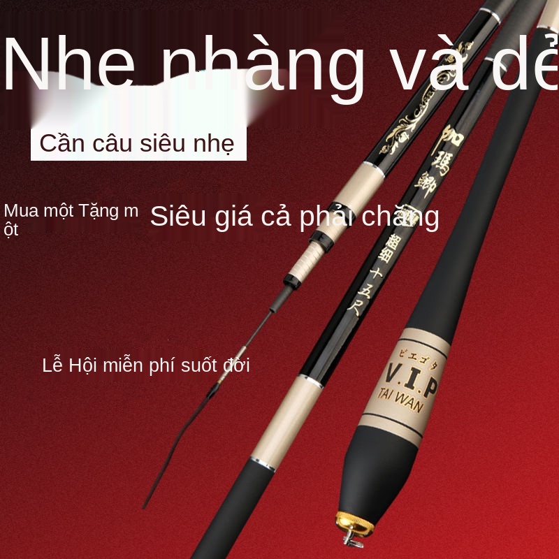 cần câu tay bộ cá chép gamma và diếc siêu nhẹ mỏng