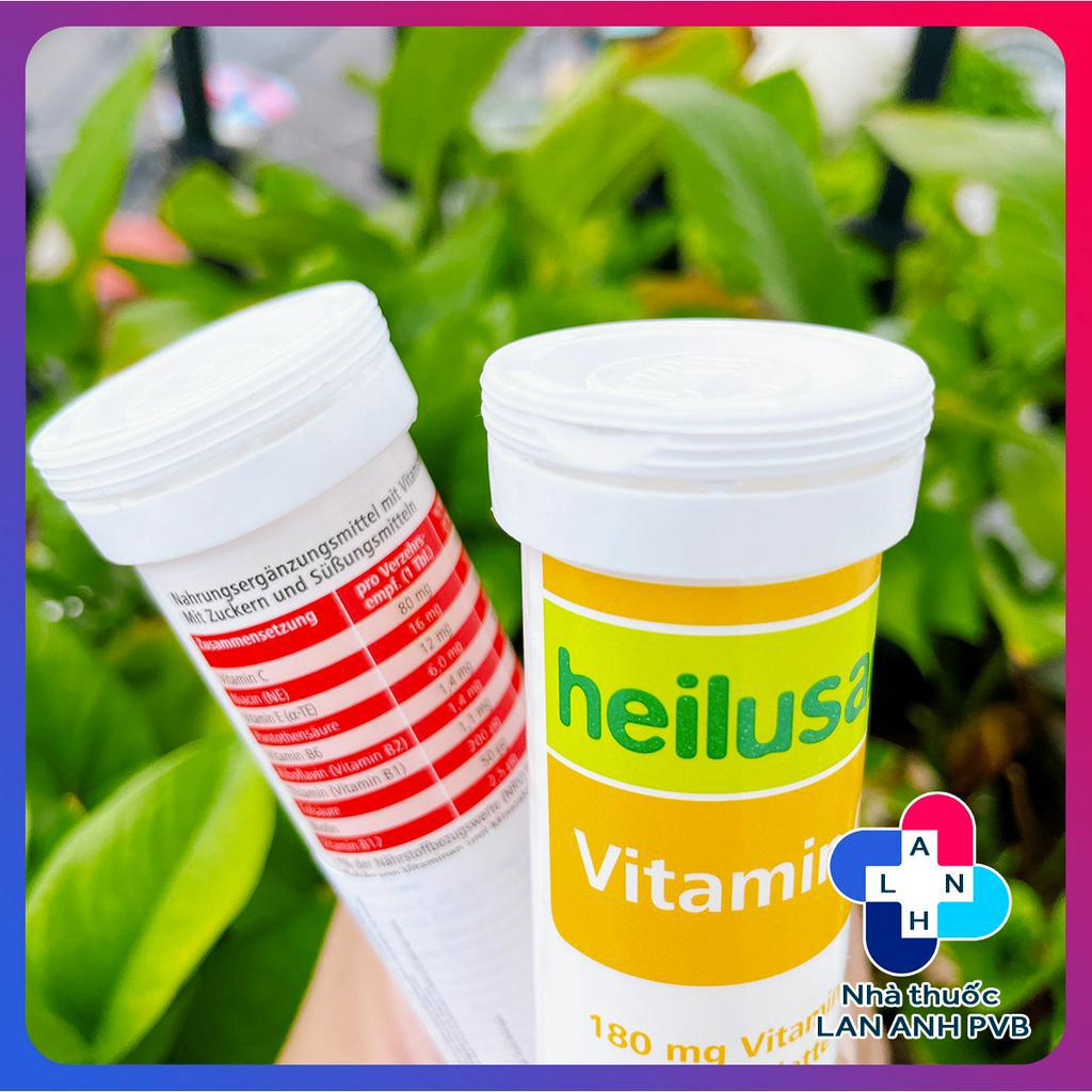 Viên sủi HEILUSAN MULTIVITAMIN / VITAMIN C  - Viên sủi bổ sung vitamin và khoáng chất hằng ngày.