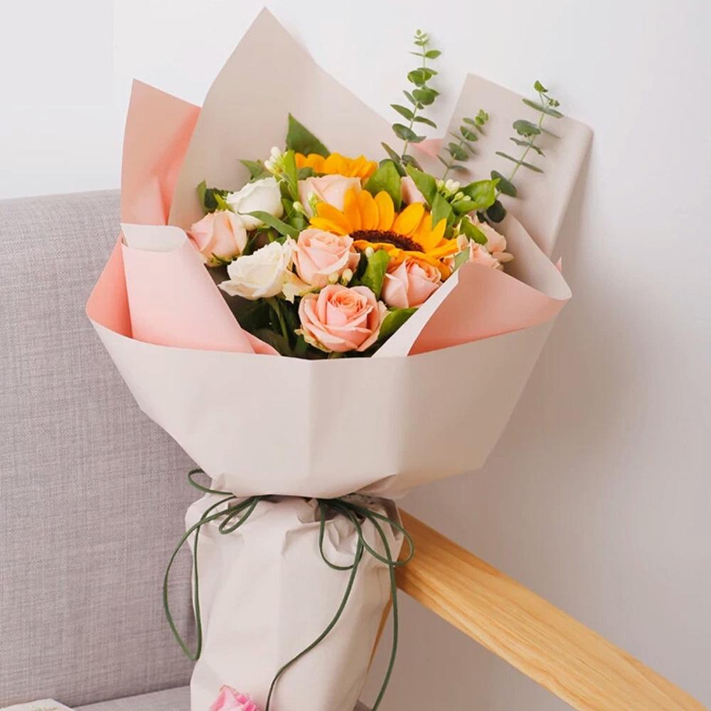Giấy Gói Hoa / Quà Chống Thấm Nước Độc Đáo Trang Trí Tiệc Cưới / Làm Thủ Công DIY