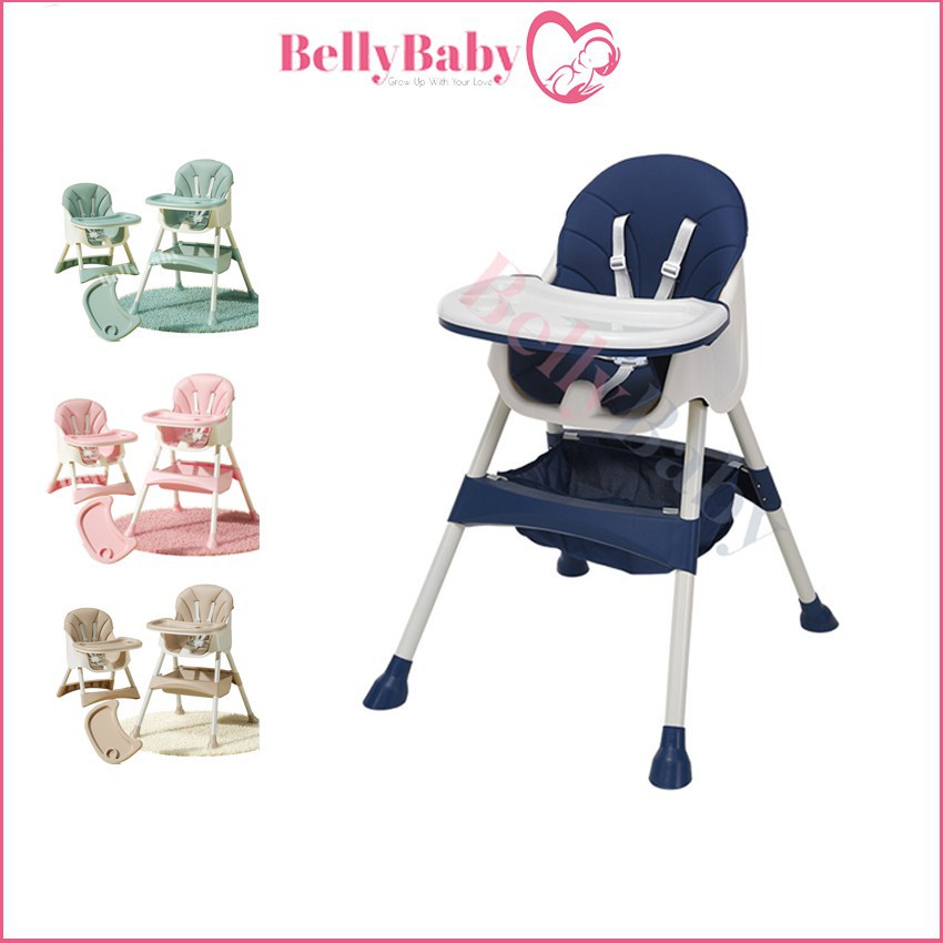 Ghế Ăn Dặm Umoo- Belly Baby Không Bánh Xe Điều Chỉnh Độ Cao