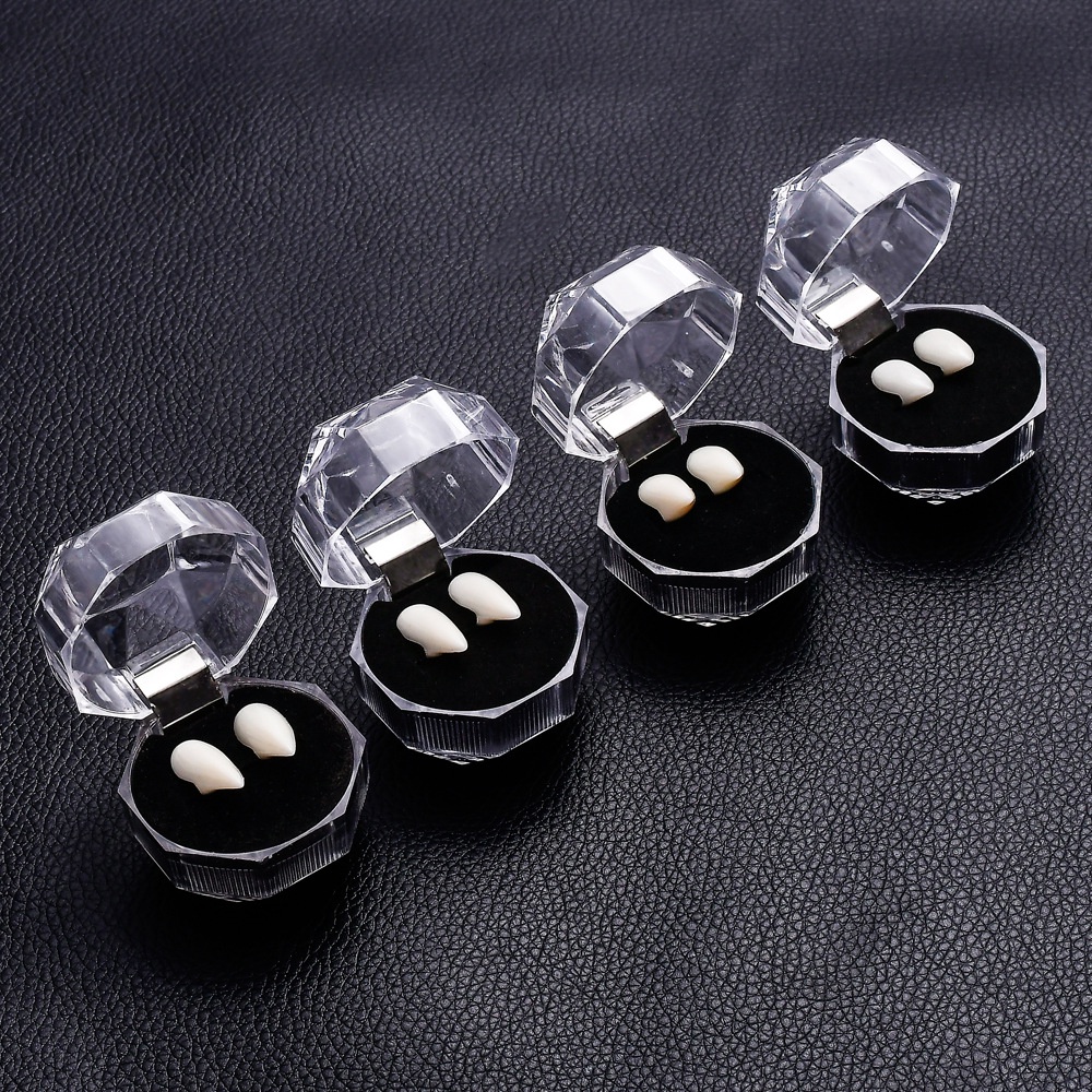 Răng Nanh Giả Hóa Trang Ma Cà Rồng Halloween