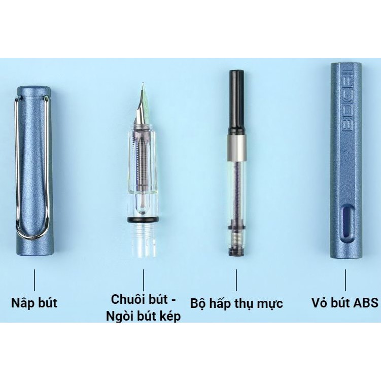 Bút mực luyện chữ đẹp cho bé ngòi 0.38mm