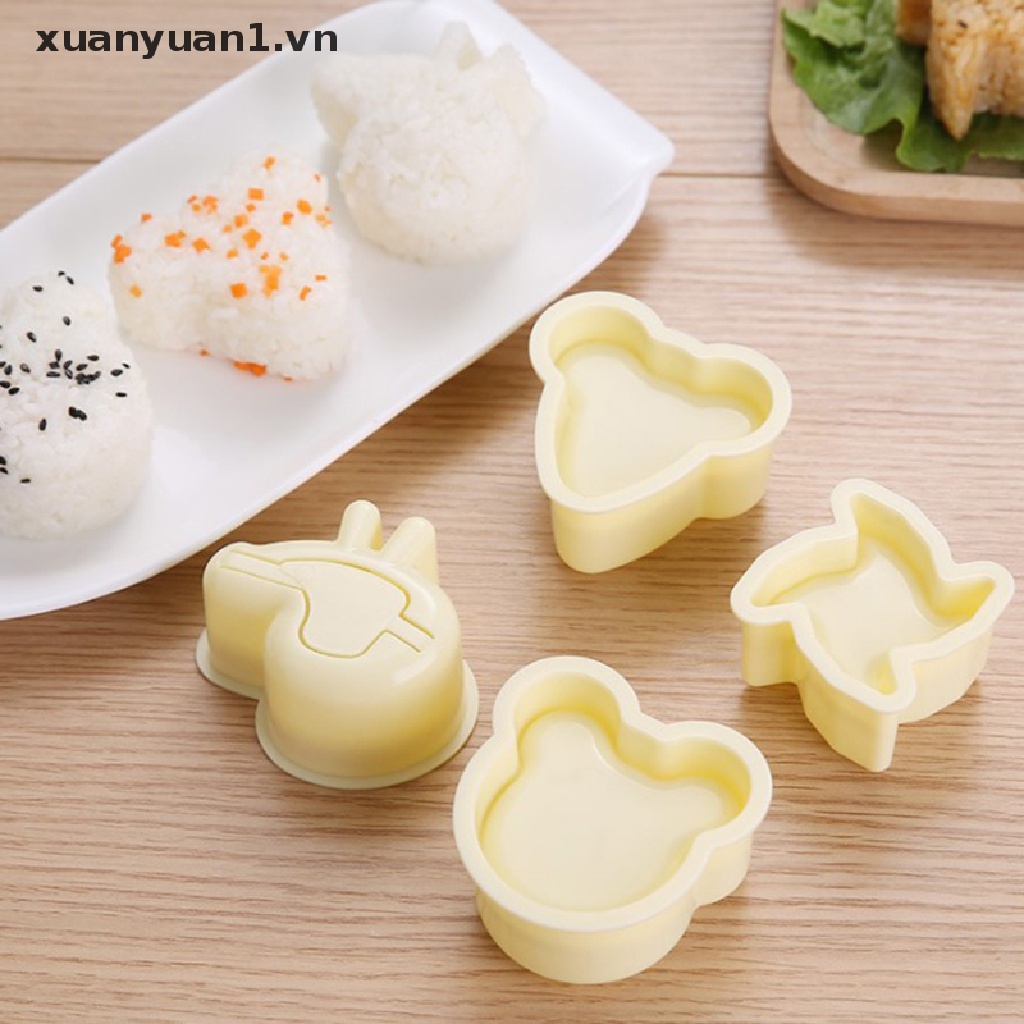 Khuôn Làm Cơm Nắm / Sushi Chống Dính DIY Tiện Dụng