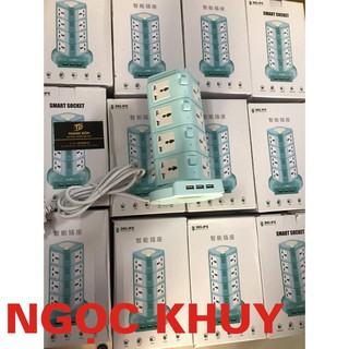 Ổ điện 4 tầng Relife đa năng.