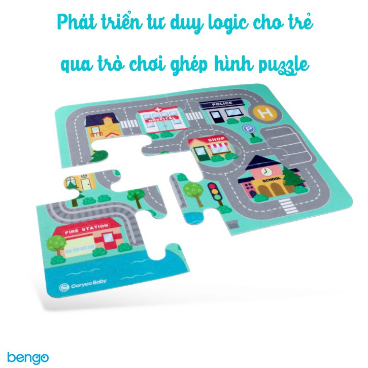Đồ chơi phương tiện giao thông phát triển tư duy cho bé Goryeo Baby Hàn Quốc