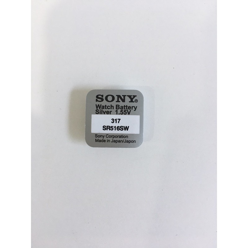 Viên pin Sony Murata SR516SW 516 317 1,55V vỉ 1 viên