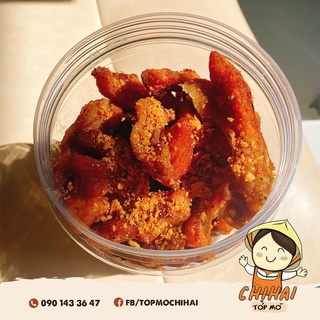 Tóp mỡ ba rọi bơ tỏi chị hai vị giòn hoặc dẻo 500gr tm09