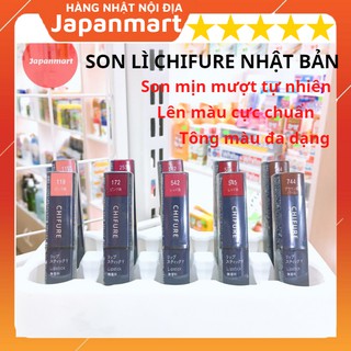 (Ảnh Thật Chính Hãng) Son Lì Chifure 6 Màu Nội Địa Nhật Bản Gồm Các Màu 119 172 253 542 545 744