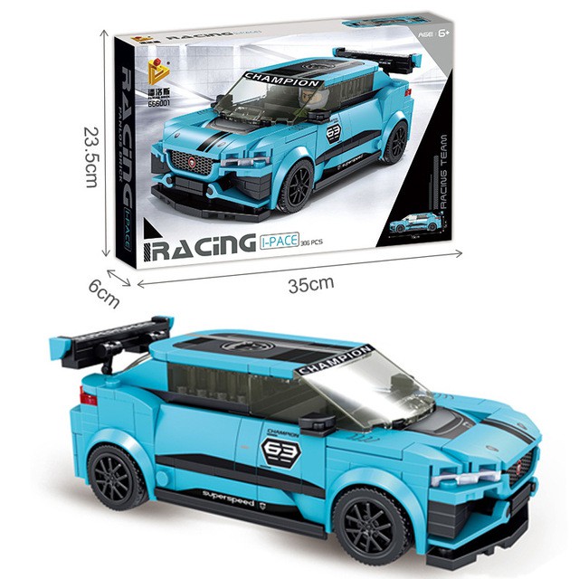 1002 🚗 Xếp hình kiểu Lego Technic siêu xe (270-300 miếng) 🚗 (T0004)