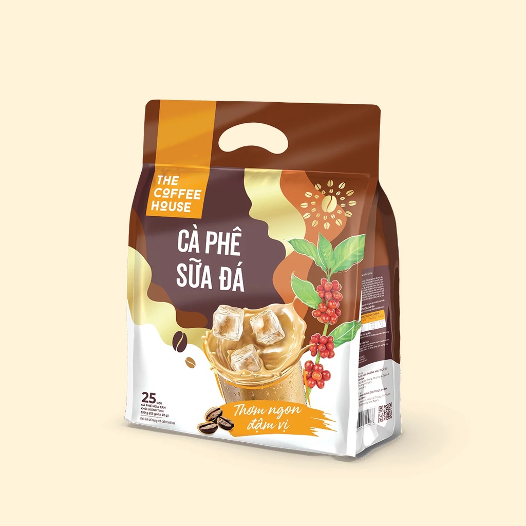 Cà Phê CF Hoà tan The Coffee House (25 x22g)