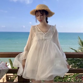 Mũ cói vintage đi biển
