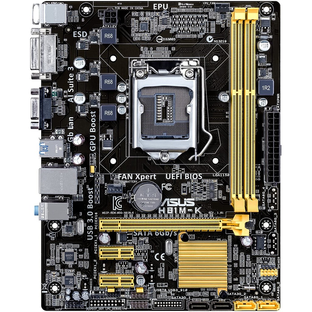 Main Asus H81 các mã MA-MD-MP-MK_MF-ME